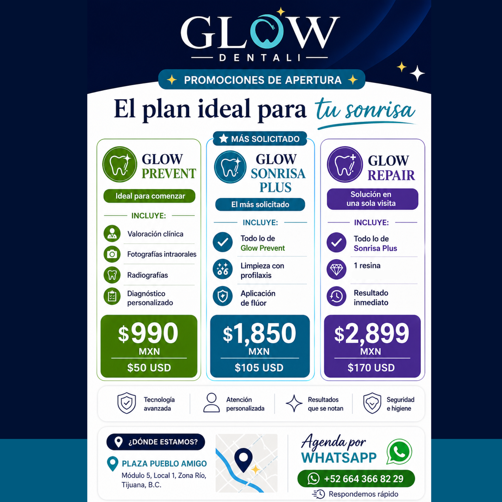 Promoción Glow Dentali 1